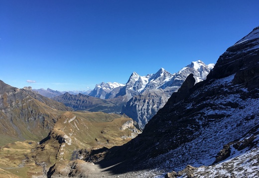 Gspaltenhornhütte - Sefinenfurgge - Mürren